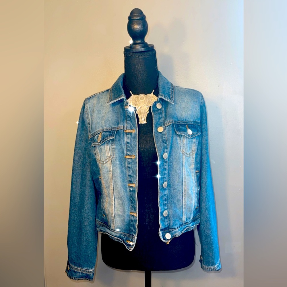 Blue jeans jacket